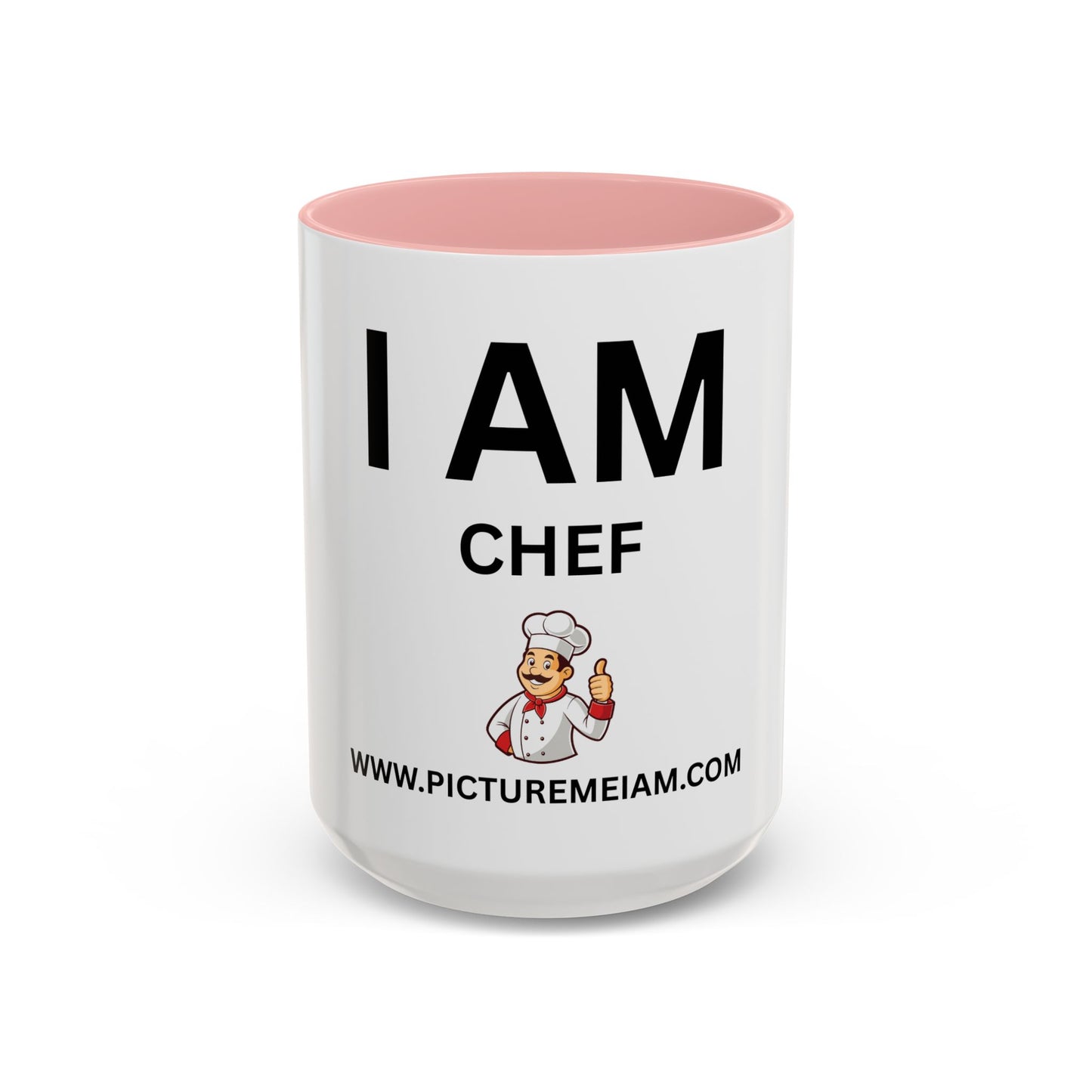 I AM Chef Inspirational Accent Coffee Mug - 11/15oz