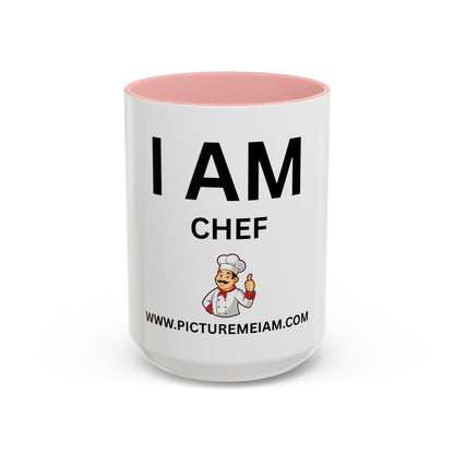 I AM Chef Inspirational Accent Coffee Mug - 11/15oz