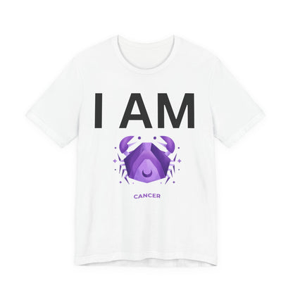 I AM Cancer Unisex Short Sleeve Tee