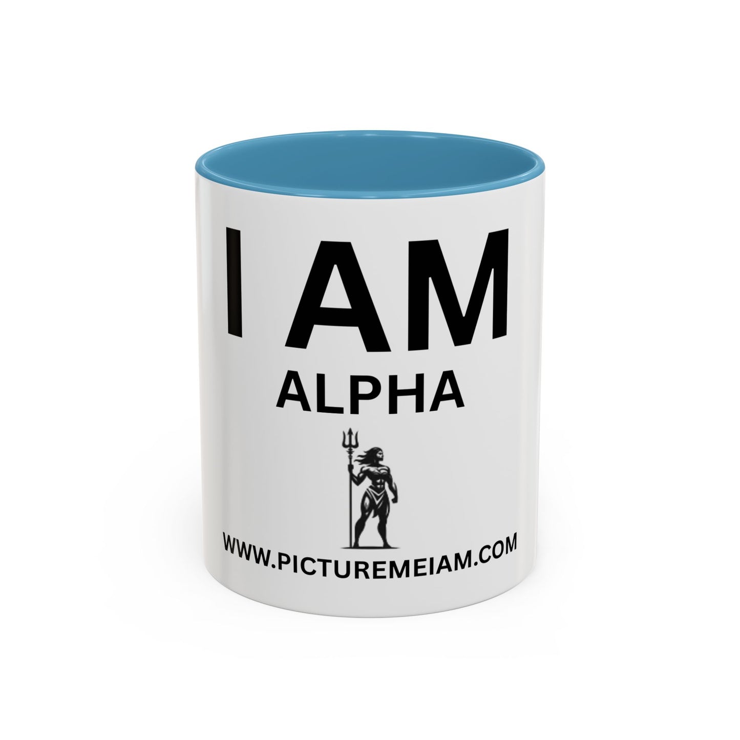 I AM Alpha Women Inspirational Accent Coffee Mug - 11/15oz