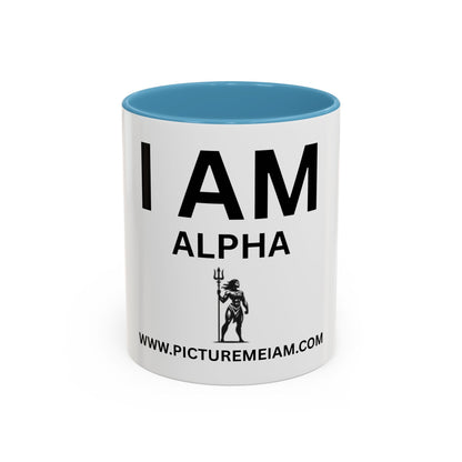 I AM Alpha Women Inspirational Accent Coffee Mug - 11/15oz